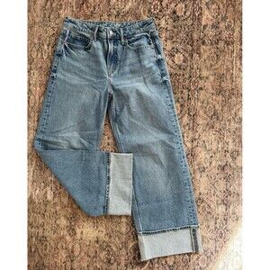 Old Navy Extra High Rise Wide Leg Jeans